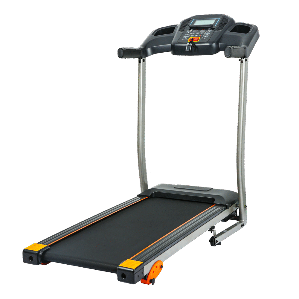 Folding Treadmill Fitness Equipment with LCD Walking Running Cardio Exercise Machine - Image 2