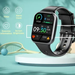 Smart Watch for Men Women, Fitness Tracker Heart Rate/Sleep Monitor, Fitness Watch Step/Calorie Counter, 25 Sport Modes IP68 Waterproof Activity Trackers, Smartwatch for Android Ios - Image 9