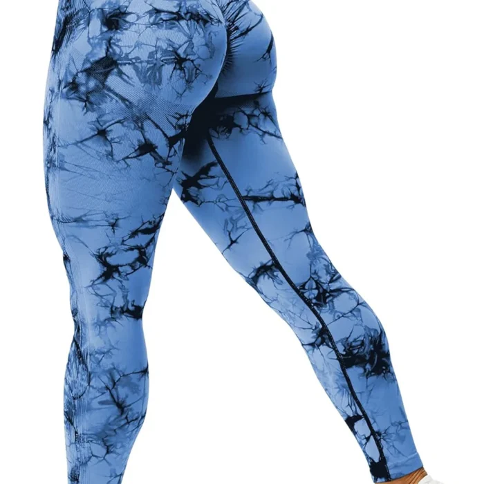 Seamless Leggings for Women High Waist Yoga Pants Scrunch Butt Lifting Elastic Tights