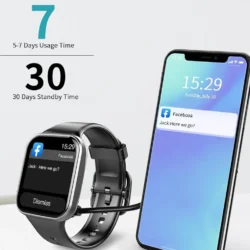 Smart Watch for Men Women, Fitness Tracker Heart Rate/Sleep Monitor, Fitness Watch Step/Calorie Counter, 25 Sport Modes IP68 Waterproof Activity Trackers, Smartwatch for Android Ios - Image 2