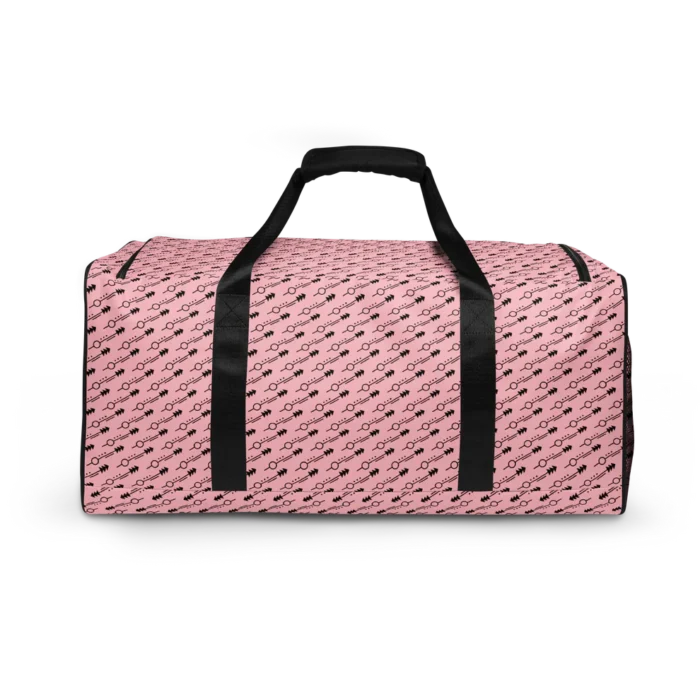 Maximus Pink & Black Arrow Duffle bag
