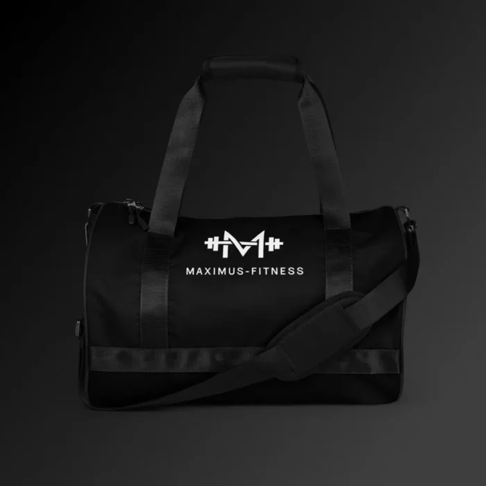 Black Small Maximus Duffle gym bag
