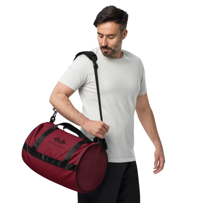 Garnet Maximus Fitness Small All-over print gym bag