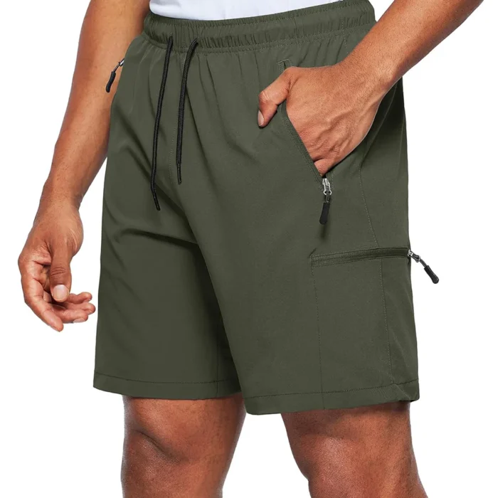 Men'S Hiking Cargo Shorts Stretch Quick Dry Lightweight Shorts for Men Fishing Athletic Shorts with Pockets