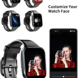Smart Watch for Men Women, Fitness Tracker Heart Rate/Sleep Monitor, Fitness Watch Step/Calorie Counter, 25 Sport Modes IP68 Waterproof Activity Trackers, Smartwatch for Android Ios - Image 8