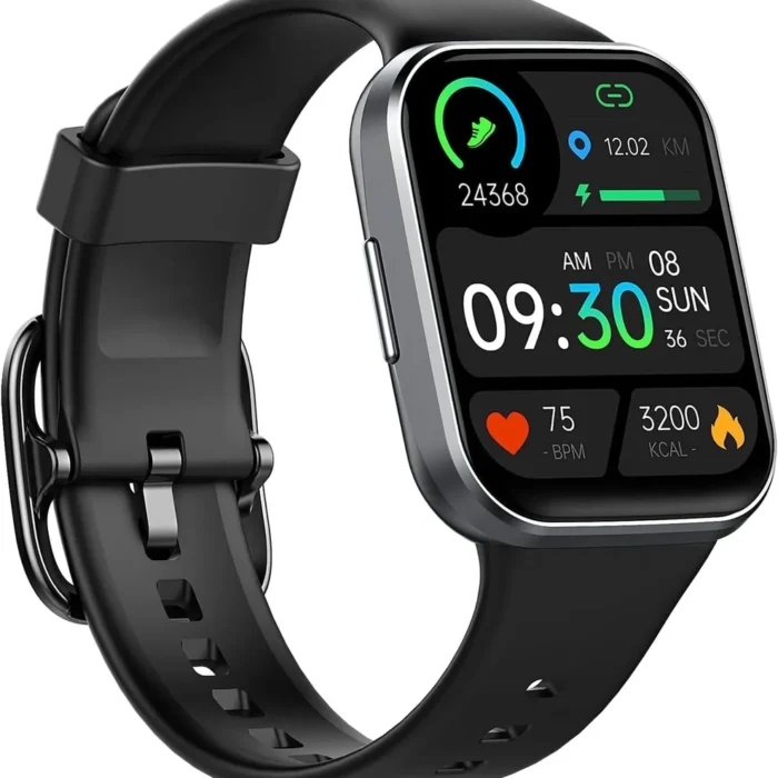 Smart Watch for Men Women, Fitness Tracker Heart Rate/Sleep Monitor, Fitness Watch Step/Calorie Counter, 25 Sport Modes IP68 Waterproof Activity Trackers, Smartwatch for Android Ios