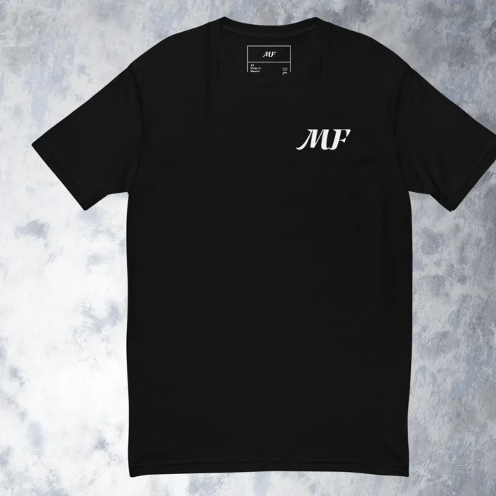 Black Fitted Maximus Short Sleeve T-shirt