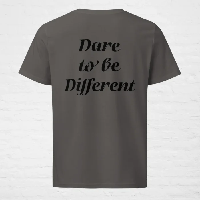 Dare to be Different Unisex organic mid-light t-shirt