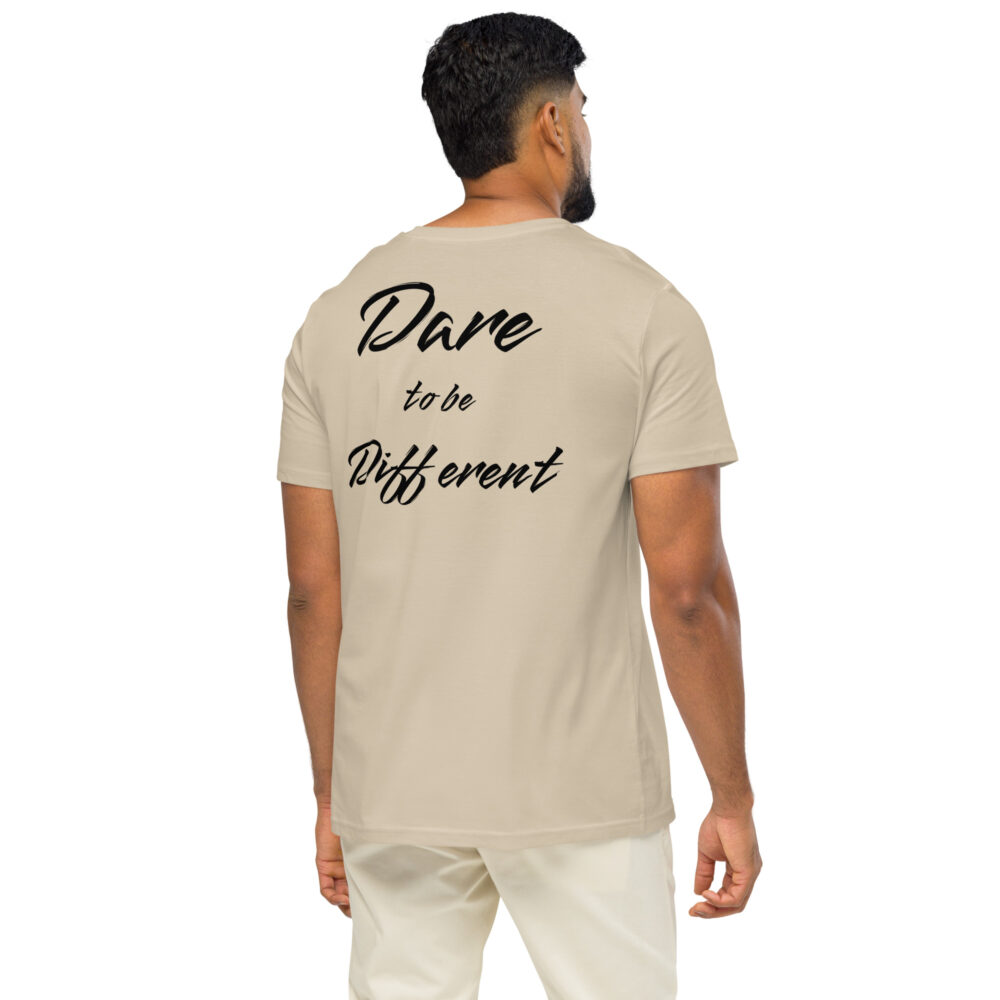 Dare to be Different Unisex organic mid-light t-shirt