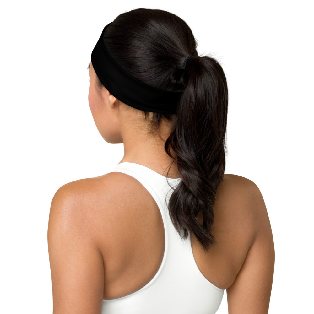 Black Maximus-Fitness Headband - Image 4