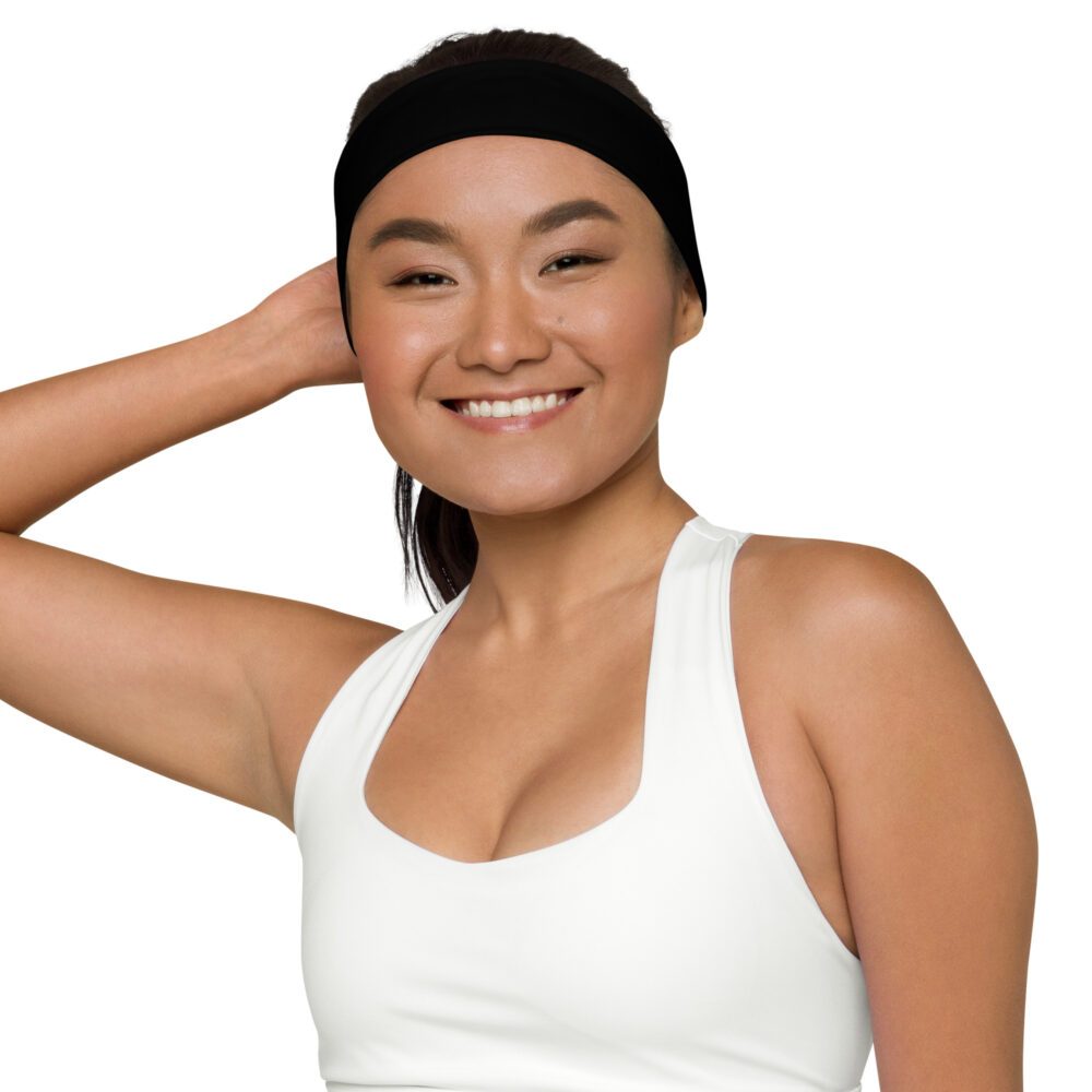 Black Maximus-Fitness Headband - Image 2
