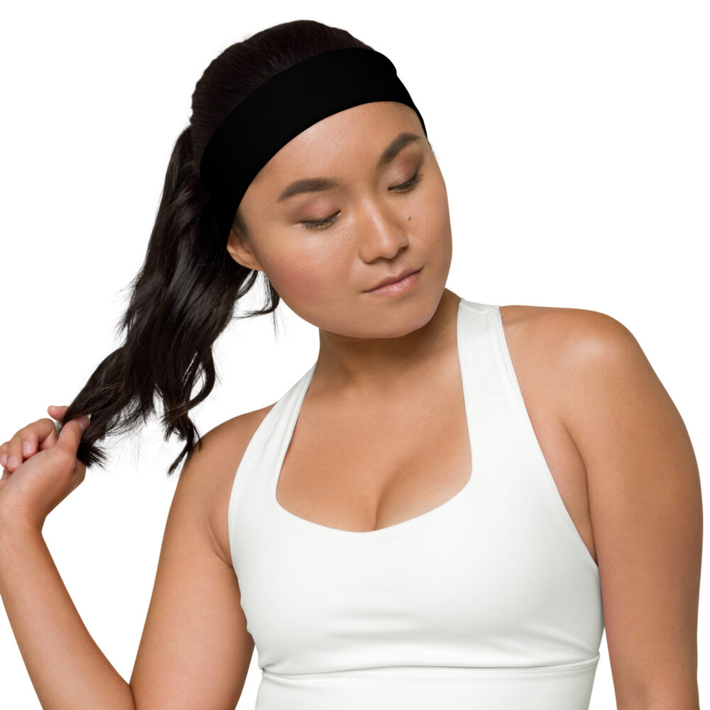 Black Maximus-Fitness Headband - Image 3