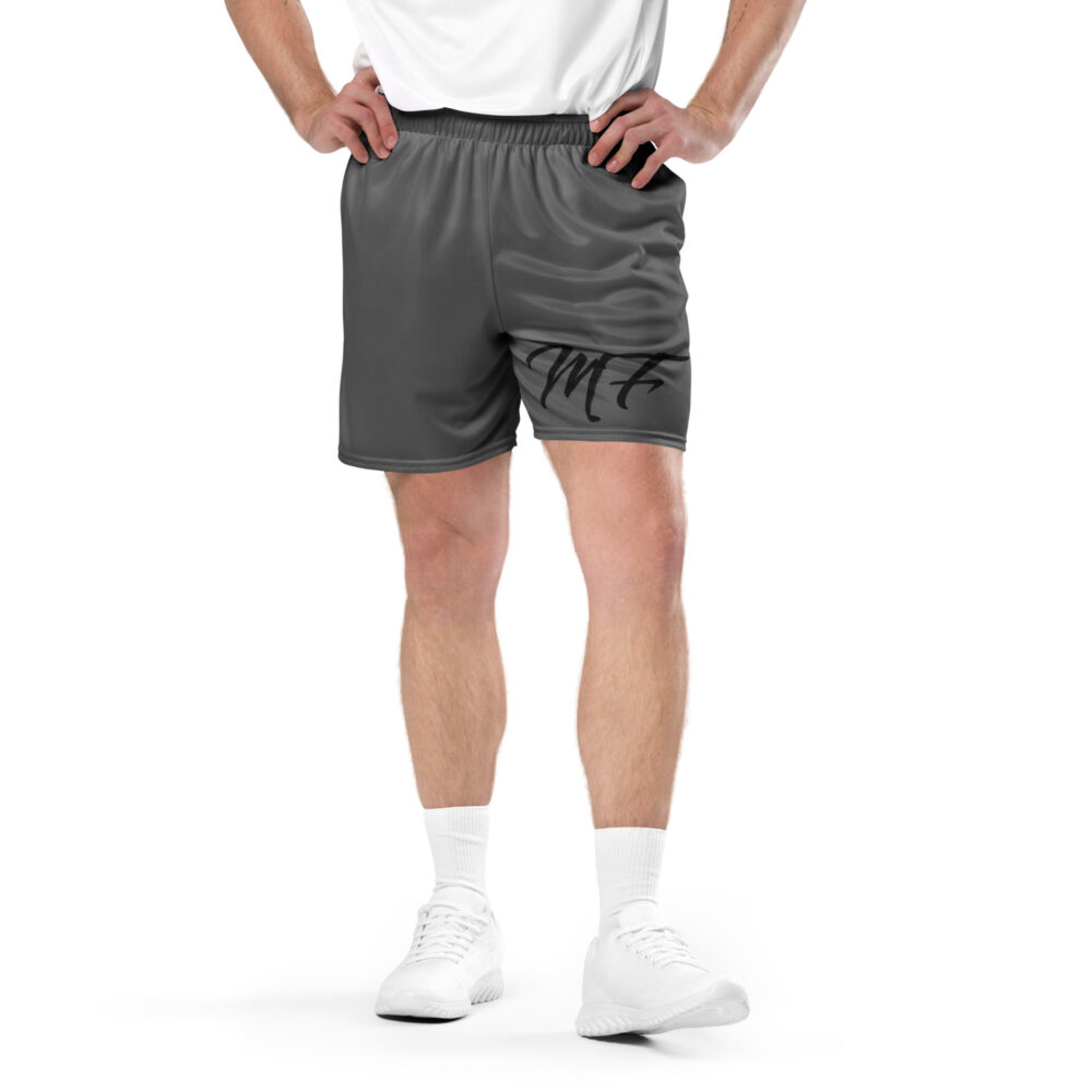 Gray MF mesh shorts - Image 4