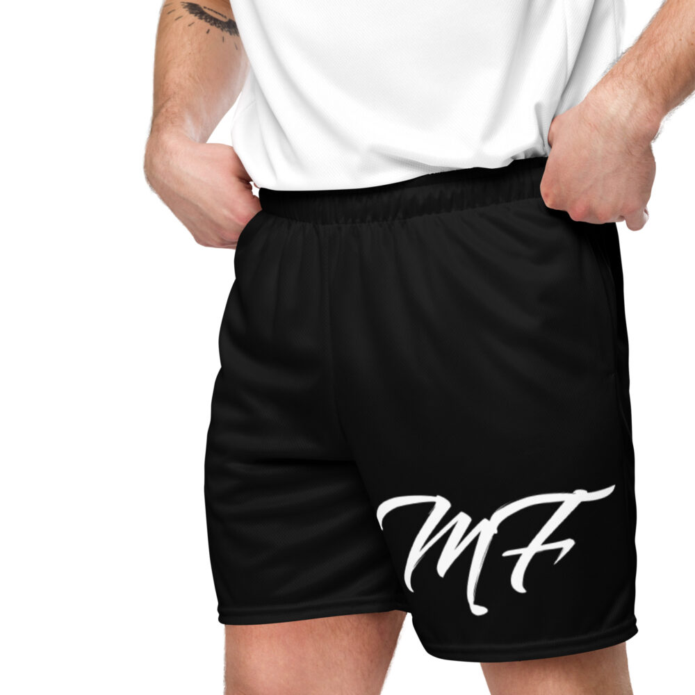 Black MF  mesh shorts - Image 4