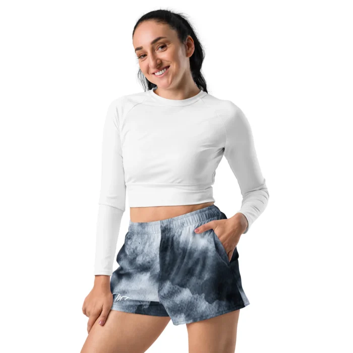 Women Night fall All-Over Print Athletic Shorts