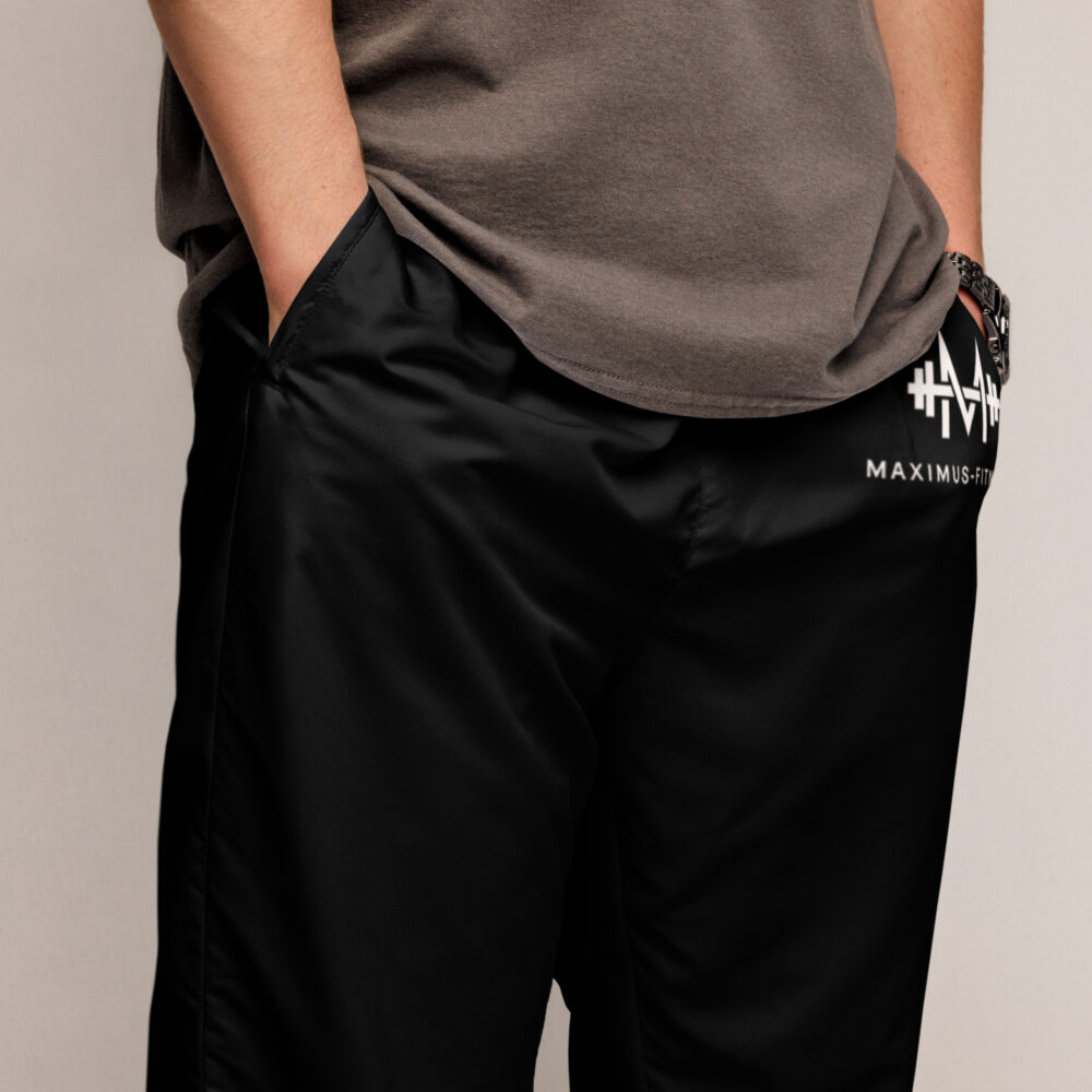 Black Maximus-Fitness track pants - Image 3