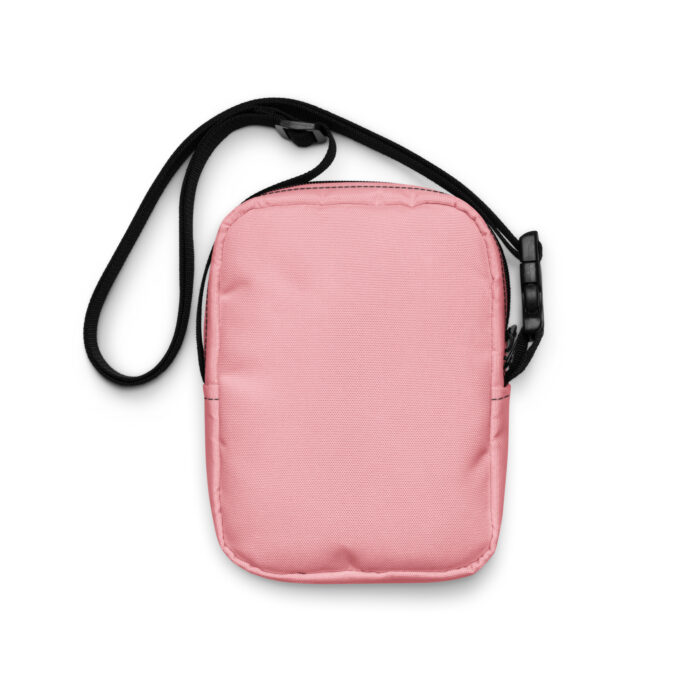 Pink MF Utility crossbody bag