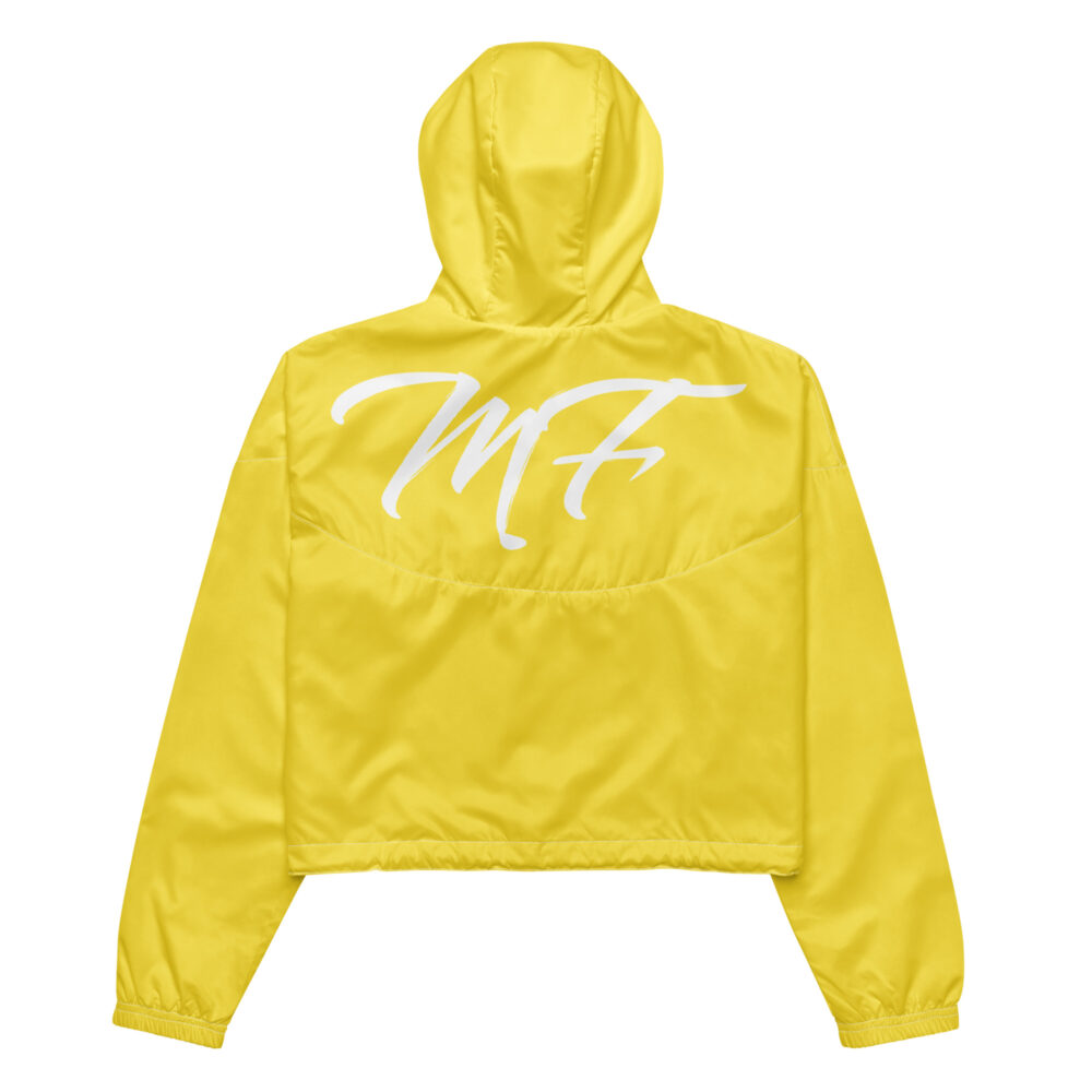 Yellow MF Women’s cropped windbreaker - Image 11