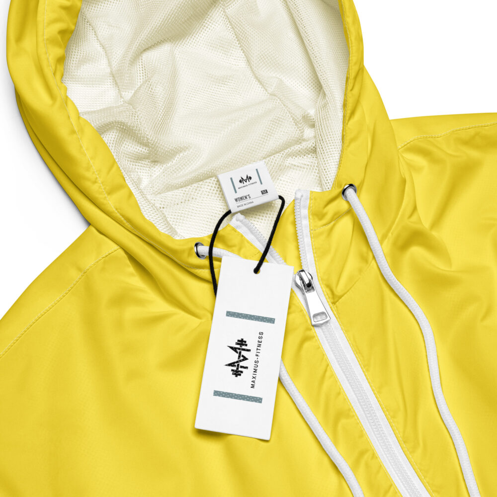 Yellow MF Women’s cropped windbreaker - Image 10