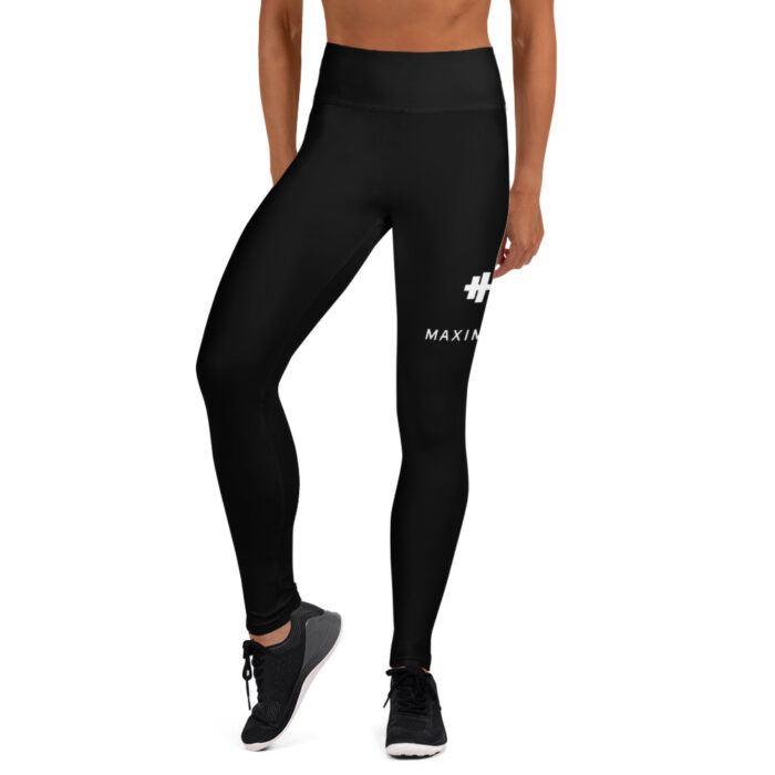 Black Maximus-Fitness Yoga Leggings