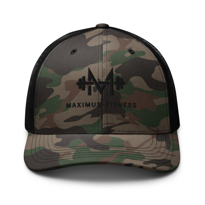 Maximus-Fitness Camouflage trucker hat