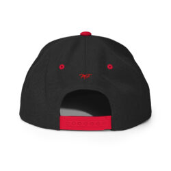 Maximus-Fitness  Black & Red Snapback Hat - Image 4