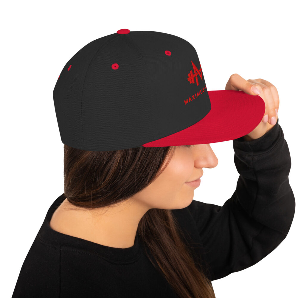 Maximus-Fitness Snapback Hat - Image 8