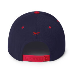 Blue & Red Maximus-Fitness Snapback Hat - Image 3