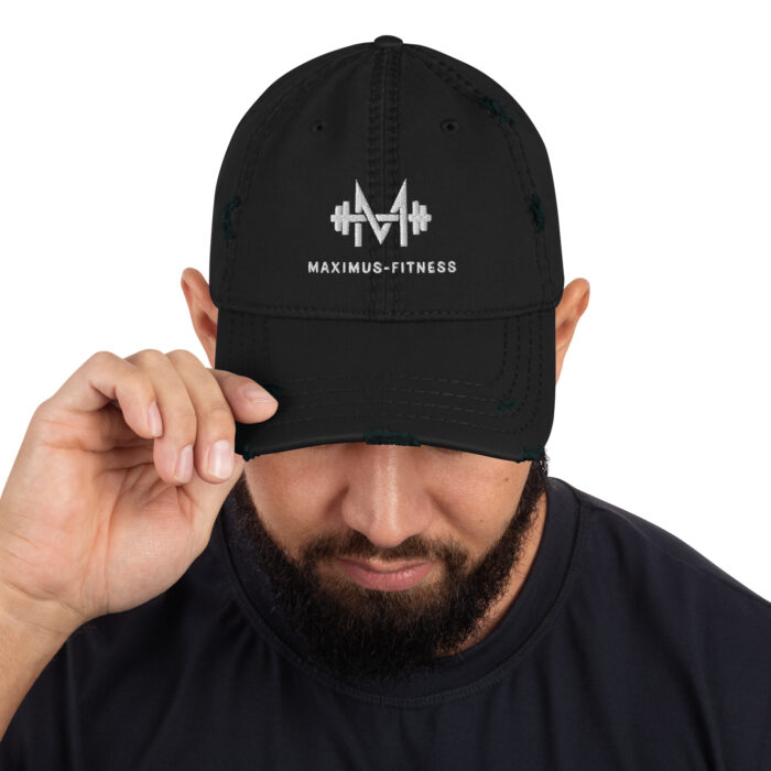 Maximus-Fitness Distressed Dad Hat