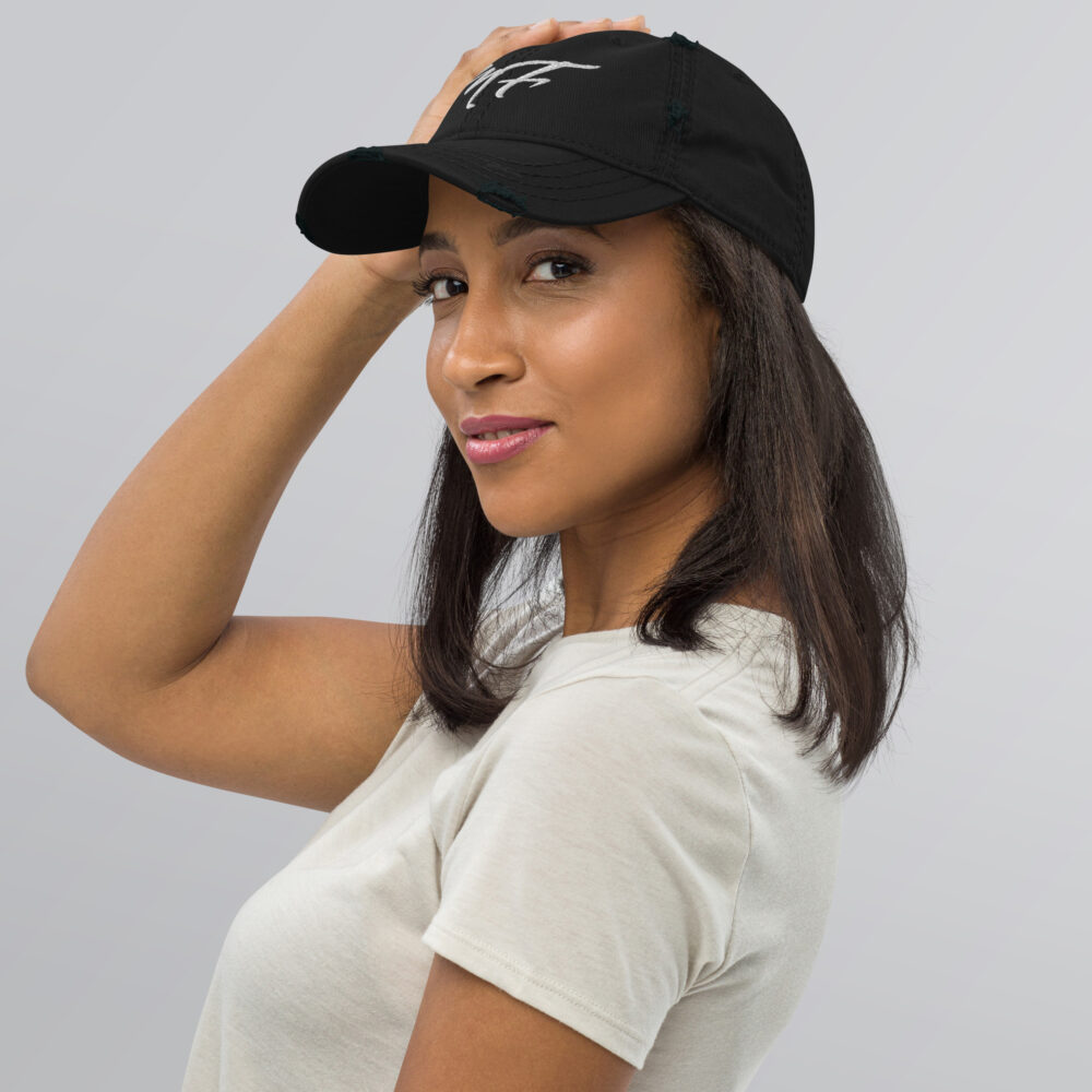 MF Distressed Dad Hat - Image 6