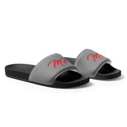 Gray & Red MF Men’s slides - Image 8