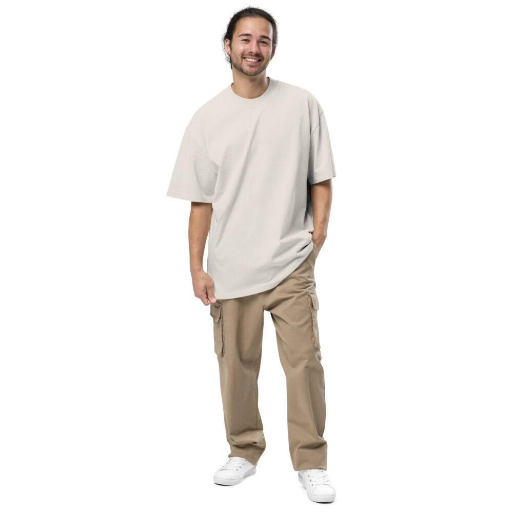 You only Ride this wave once MF Oversized faded t-shirt - Image 4