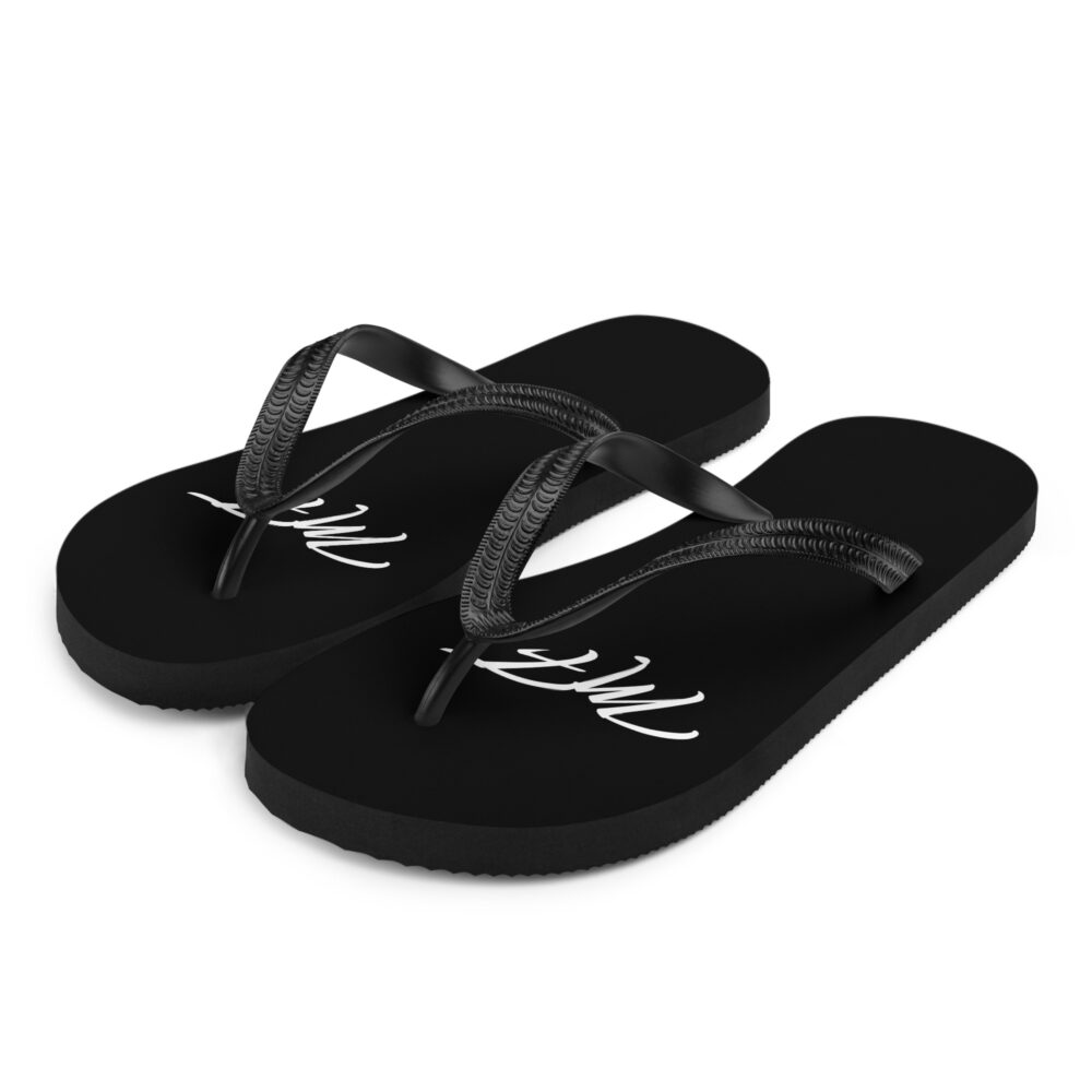 Black MF Flip-Flops - Image 2