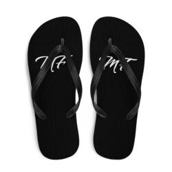 Black MF Flip-Flops