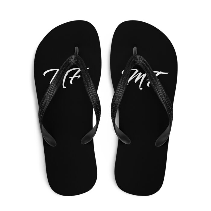 Black MF Flip-Flops