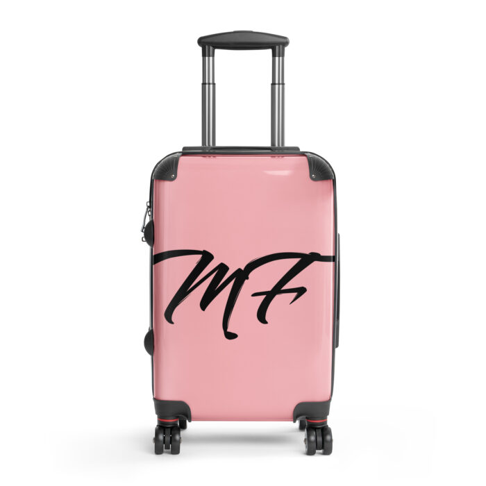 Pink MF Hard-shell suitcase