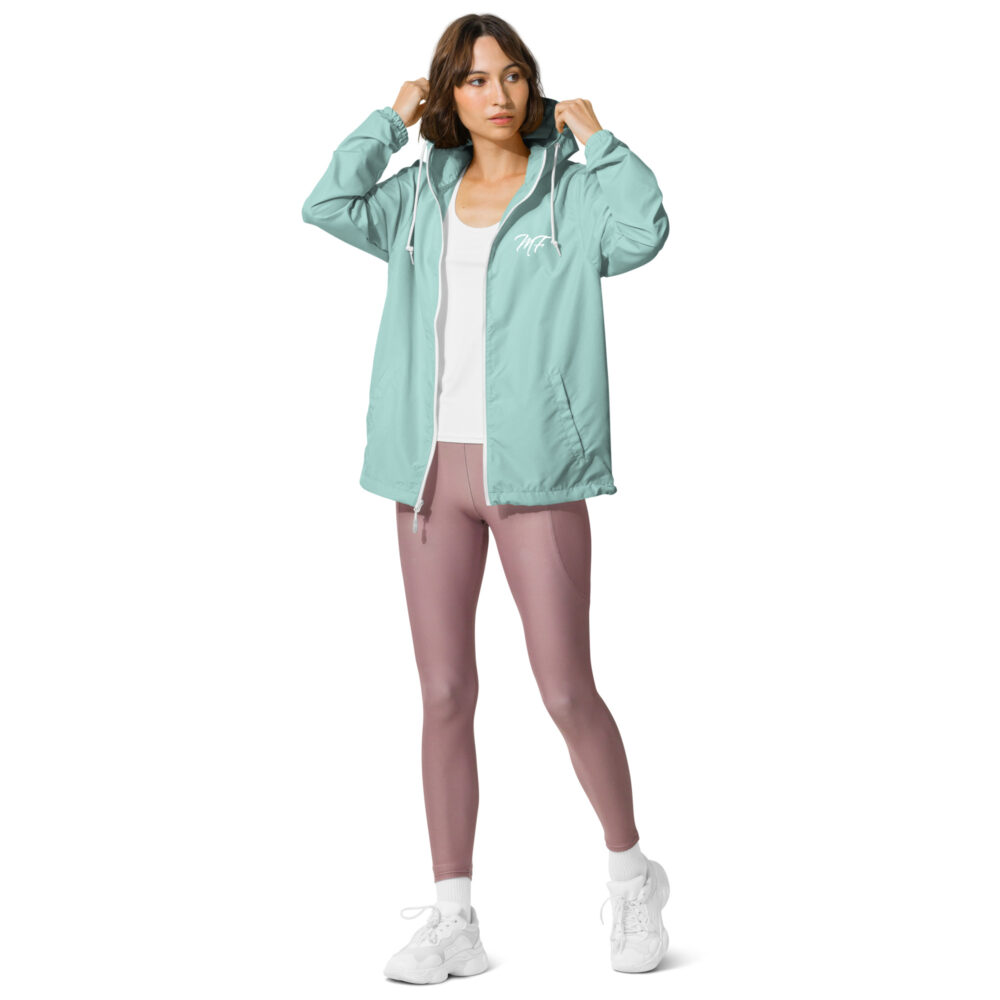 Women MF lightweight zip up windbreaker - Image 5