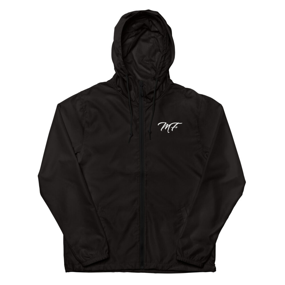 MF Unisex lightweight zip up windbreaker