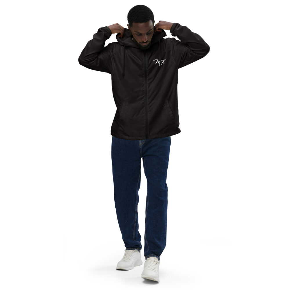 MF Unisex lightweight zip up windbreaker - Image 4