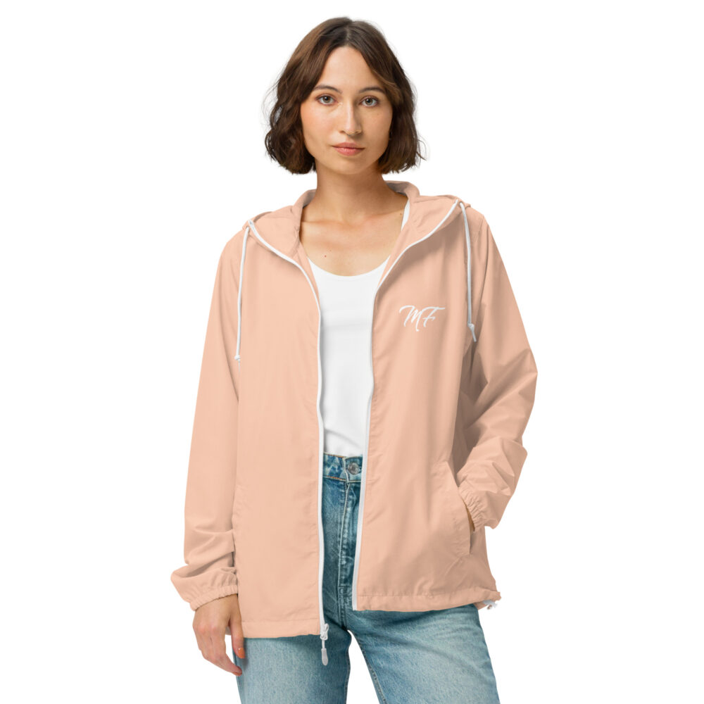 Women MF lightweight zip up windbreaker - Image 2