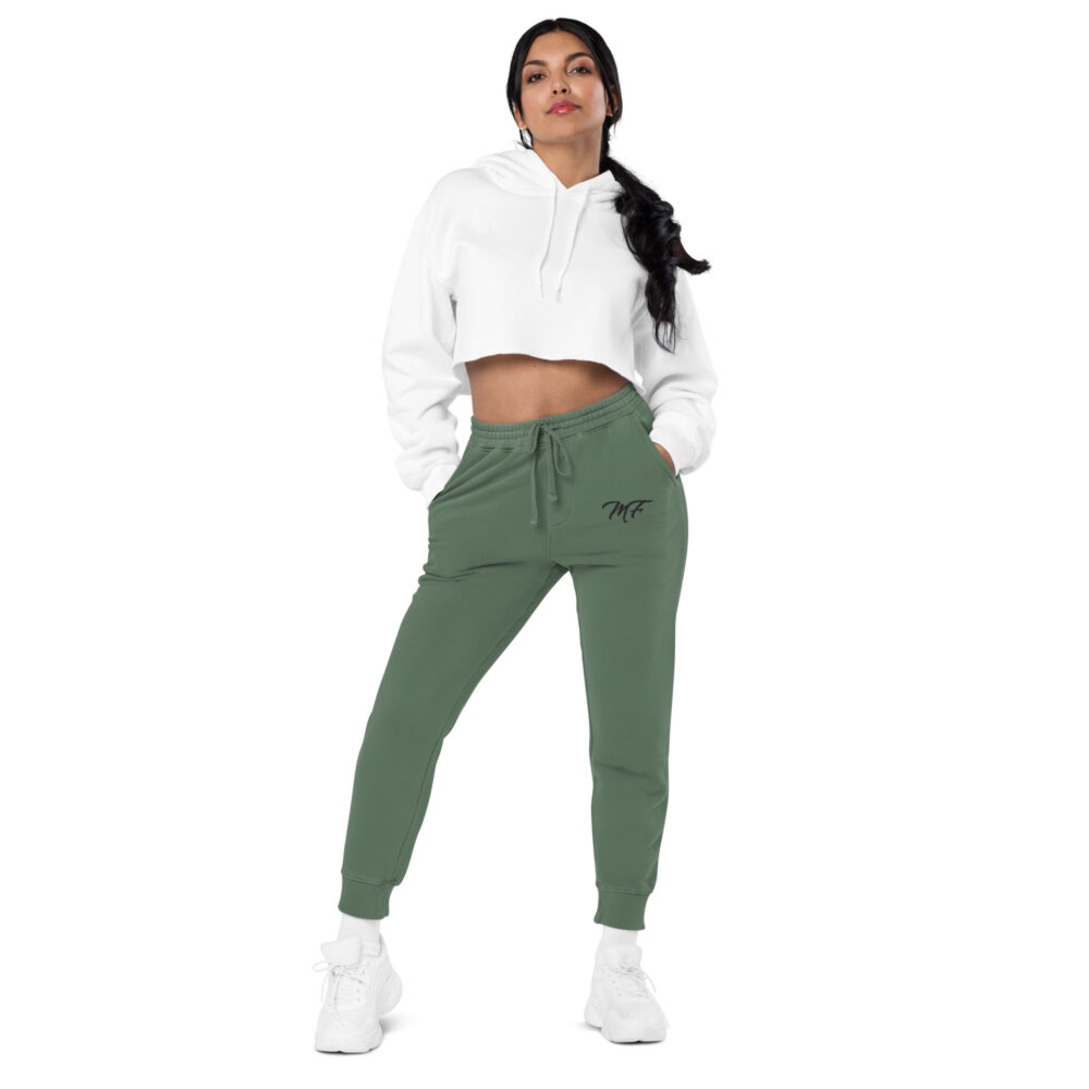 Women MF pigment-dyed sweatpants - Image 10