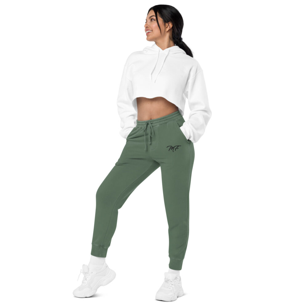 Women MF pigment-dyed sweatpants - Image 12