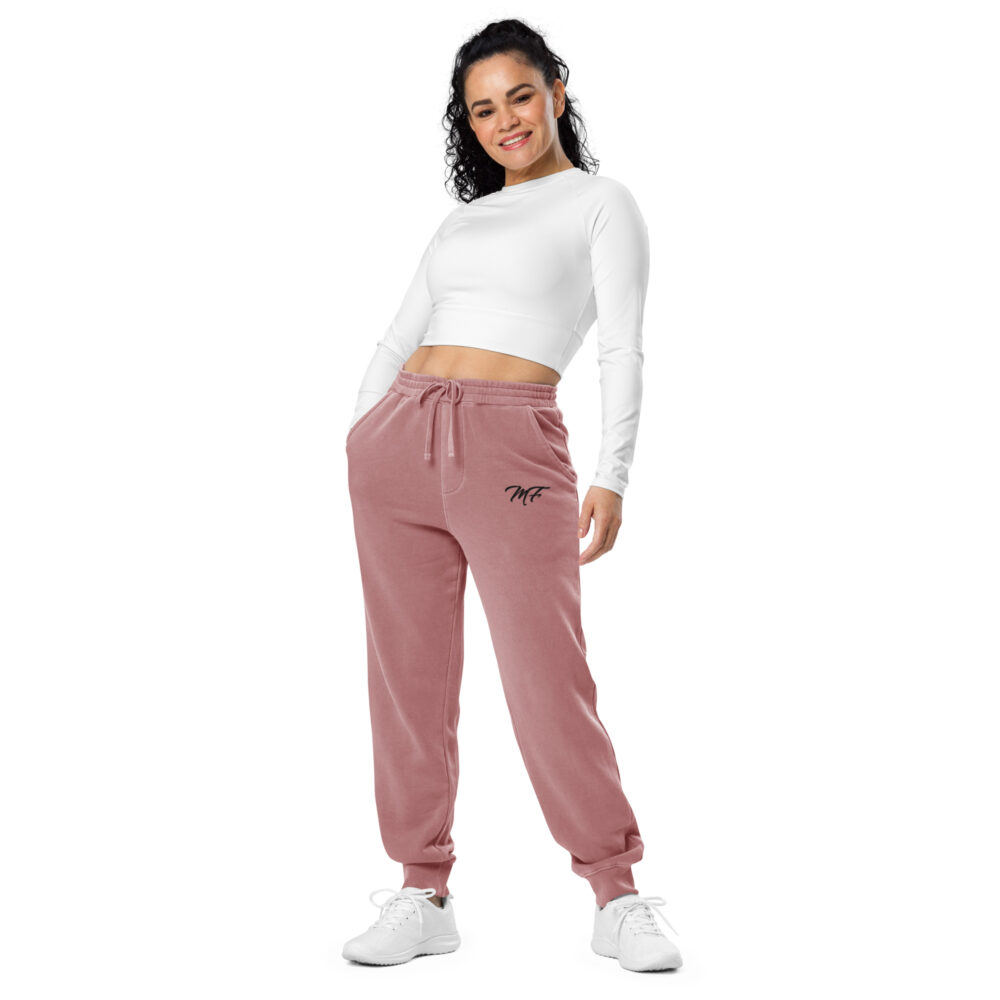 Women MF pigment-dyed sweatpants - Image 5