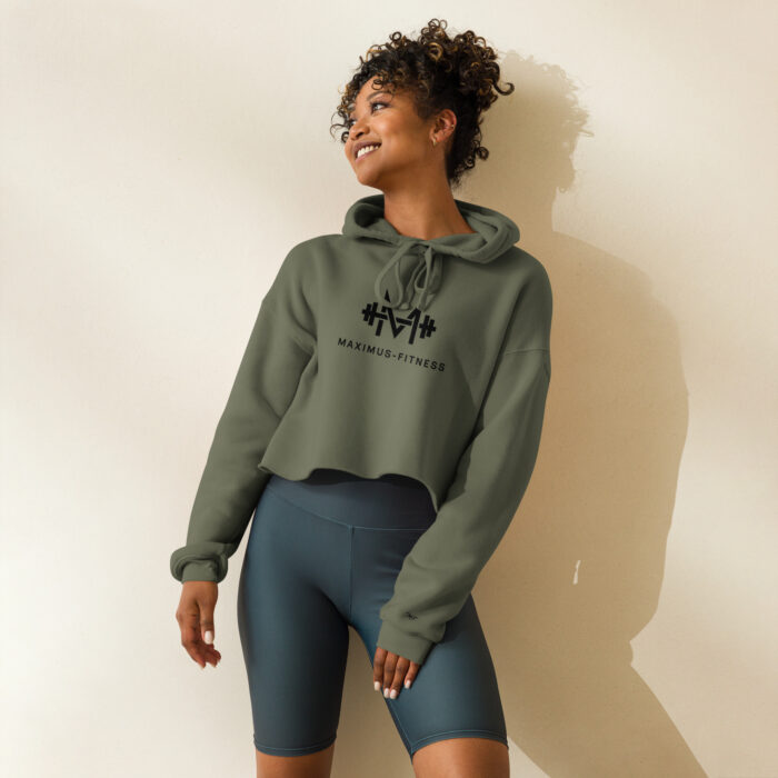 Maximus Fitness Crop Hoodie
