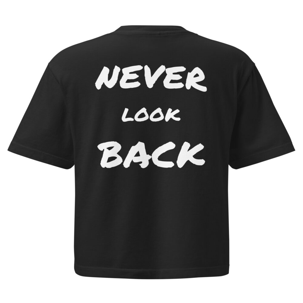 MF Never Look Back Women’s heavyweight boxy tee - Image 8
