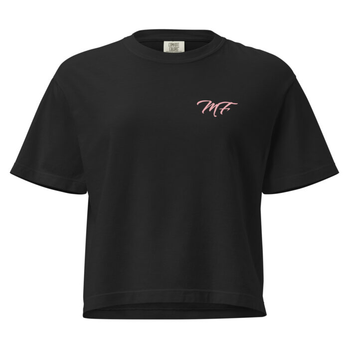 MF Catch Flights Not Feelings Women’s heavyweight boxy tee