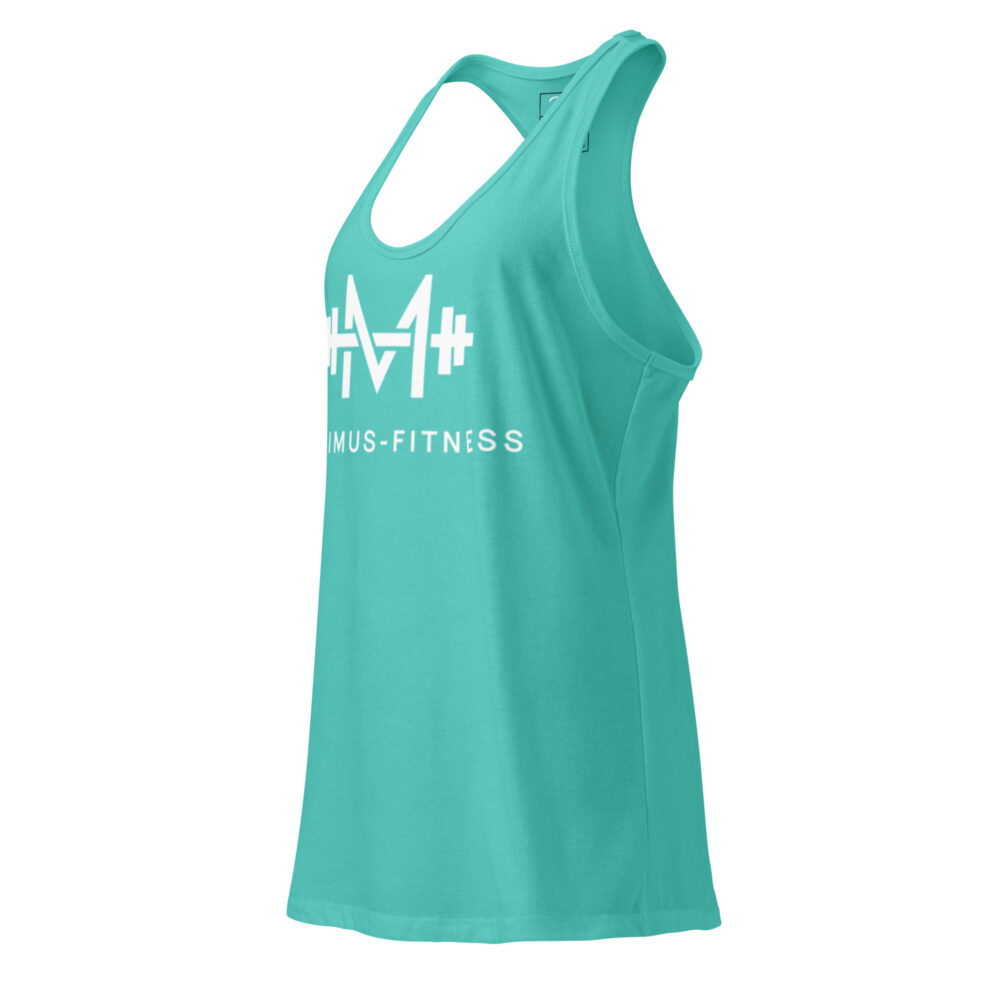 Maximus-Fitness Women’s fitted racerback tank top - Image 6