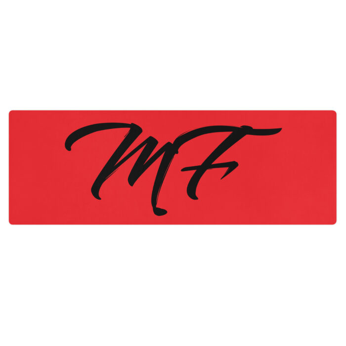 Red MF Yoga mat