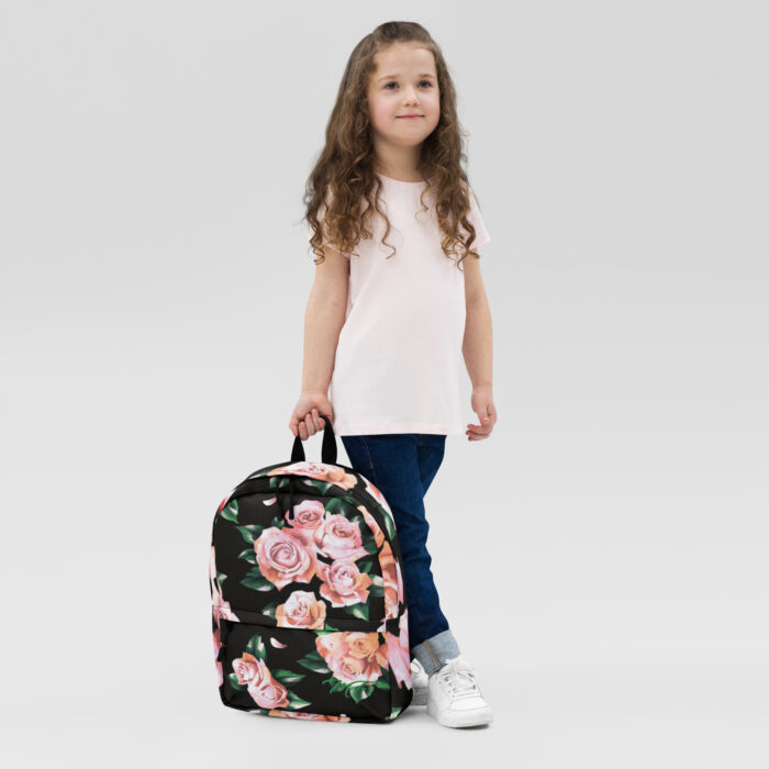 Pink Roses Maximus-Fitness Backpack