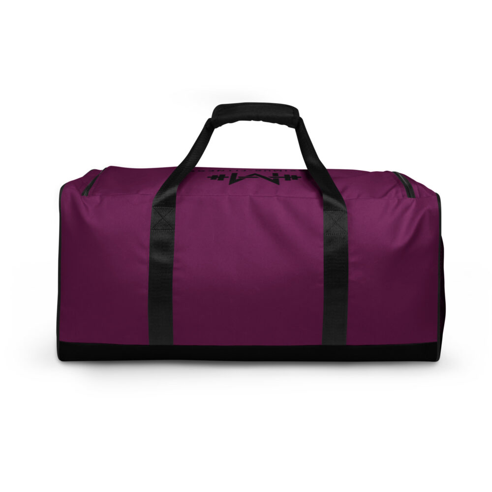Purple Maximus-Fitness Duffle bag - Image 4